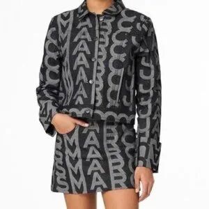NWT Marc Jacob’s Denim monogram mini skirt